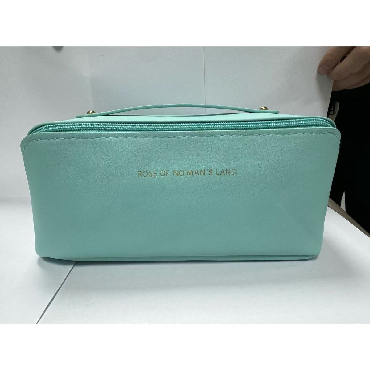 Portable Travel Large Capacity Polyurethane Pillow Cosmetic Bag
