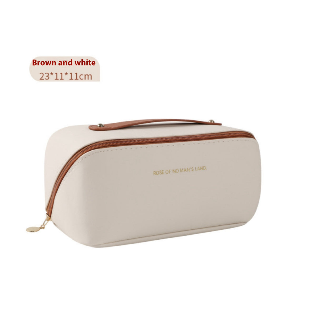 Portable Travel Large Capacity Polyurethane Pillow Cosmetic Bag
